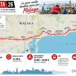 La Vuelta atravesará Málaga este viernes: estos son los cortes de tráfico y las calles afectadas La Vuelta atravesará Málaga este viernes: estos son los cortes de tráfico y las calles afectadas