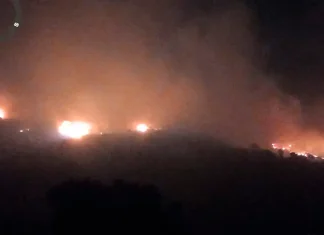 Igualeja, confinada por un incendio forestal que moviliza a más de un centenar de efectivos Igualeja, confinada por un incendio forestal que moviliza a más de un centenar de efectivos