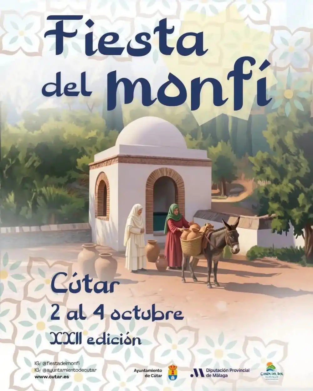 La Fiesta del Monfí de Cútar 2026 devolverá al municipio axárquico a su pasado andalusí del 2 al 4 de octubre. Durante tres días, sus calles se transformarán en un gran zoco con música, gastronomía, artesanía, recreaciones históricas y numerosas actividades culturales y de ocio.