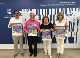El 12 de septiembre se celebra la V Pull de Pádel Benéfica de AMAT en Alhaurín de la Torre El 12 de septiembre se celebra la V Pull de Pádel Benéfica de AMAT en Alhaurín de la Torre