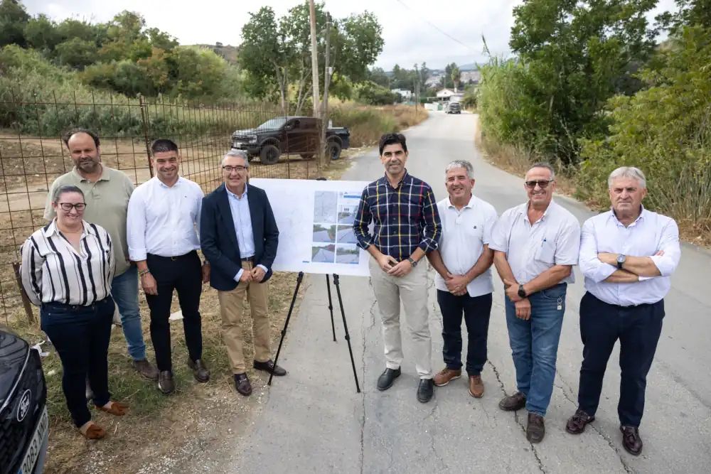 Coín renovará el camino de la Charca con una inversión de 1,3 millones de euros