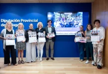 La Diputación colabora con ASAMMA en su calendario solidario para 2027, dedicado a la gastronomía malagueña