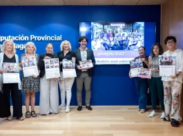 La Diputación colabora con ASAMMA en su calendario solidario para 2027, dedicado a la gastronomía malagueña