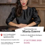 María Esteve lleva a Alhaurín de la Torre una conversación entre cine, televisión y danza María Esteve lleva a Alhaurín de la Torre una conversación entre cine, televisión y danza