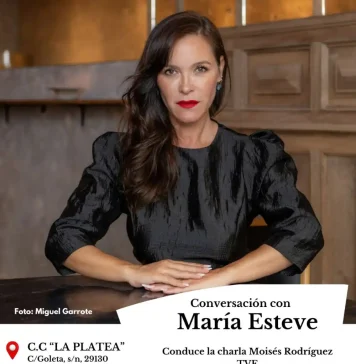 María Esteve lleva a Alhaurín de la Torre una conversación entre cine, televisión y danza María Esteve lleva a Alhaurín de la Torre una conversación entre cine, televisión y danza