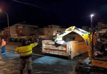 Las lluvias dejan 97 incidencias en Málaga y más de 50 avisos en El Palo