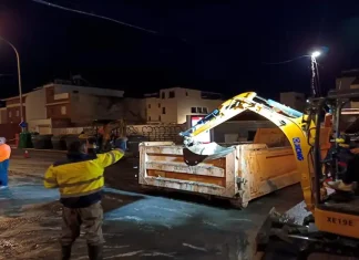 Las lluvias dejan 97 incidencias en Málaga y más de 50 avisos en El Palo