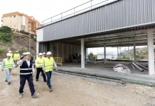 El nuevo parque de bomberos de Rincón alcanza el 80% y será la central de emergencias del CPB de Málaga El nuevo parque de bomberos de Rincón alcanza el 80% y será la central de emergencias del CPB de Málaga