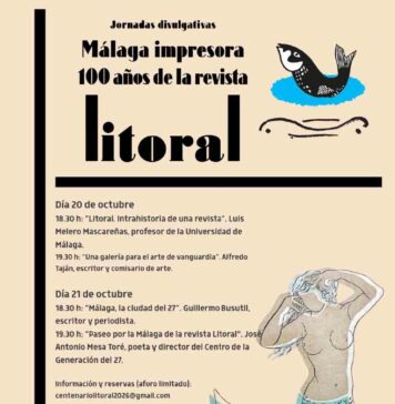 Málaga celebra unas jornadas sobre los 100 años de la revista ‘Litoral’ Málaga celebra unas jornadas sobre los 100 años de la revista ‘Litoral’