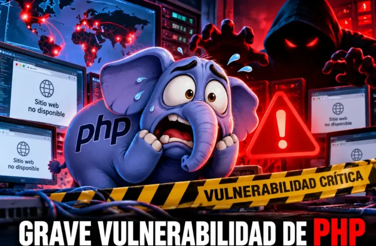 Una grave vulnerabilidad de PHP obliga a cerrar webs en varios países: ¿está segura tu página?