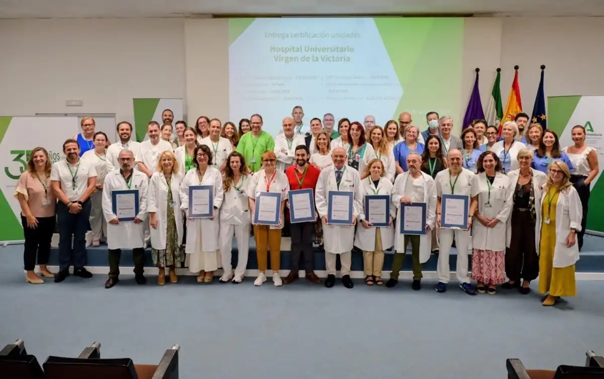 Oncología Radioterápica del Hospital Virgen de la Victoria de Málaga obtiene la certificación de calidad Excelente
