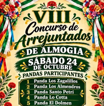 El Sexmo reúne este sábado a cinco pandas en el VIII Concurso de Arrejuntados estilo Almogía El Sexmo reúne este sábado a cinco pandas en el VIII Concurso de Arrejuntados estilo Almogía