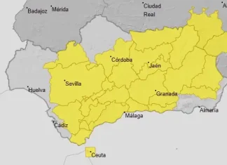 El temporal eleva a 135 las emergencias en Málaga y mantiene la provincia en alerta por nuevas lluvias Previsión meteorológica para 19 de octubre de 2026