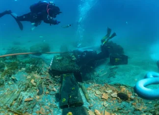 El IAPH aporta nuevas pistas para identificar el pecio hundido frente a la costa de Marbella como el barco ‘Garigliano’ El IAPH aporta nuevas pistas para identificar el pecio hundido frente a la costa de Marbella como el barco ‘Garigliano’
